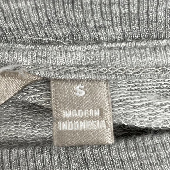 Athleta Nirvana Twist Front Pullover Women's Size Small Gray Athleisure Casual - Picture 5 of 12